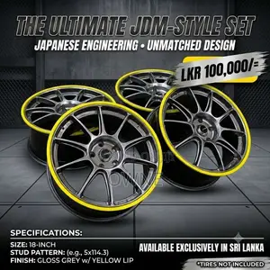 18 5 Stud japan alloys for Car