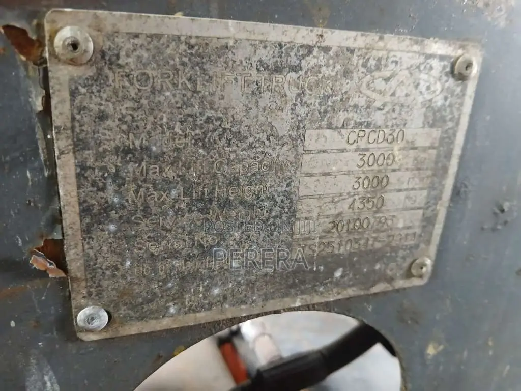 Other 3 Ton Forklift 2014 Heavy-Duty (Used)
