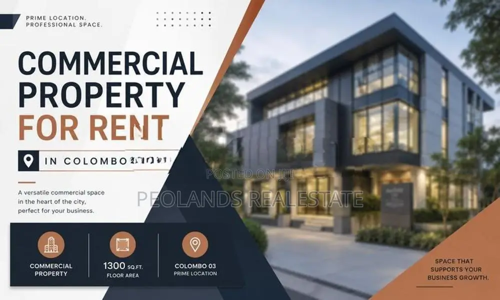 (NCR737) Commercial Property for Rent in Colombo 03