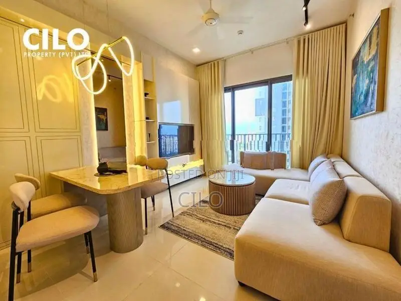 Fully Furnished 2 Bedroom Apartment for Rent – TRI-ZEN, Colombo 02