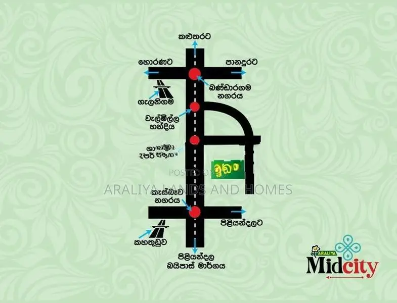 Kesbewa - Kindelpitiya Land For Sale