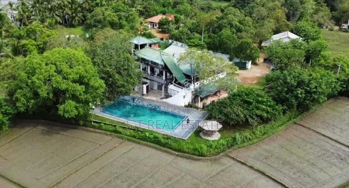 Paddy Field Facing Luxury Villa For Sale in Tissamaharama