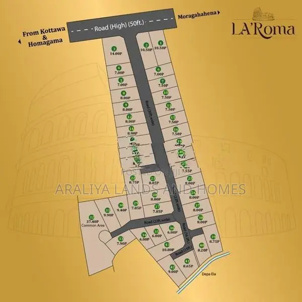 Homagama - Kiriwaththuduwa Land For Sale