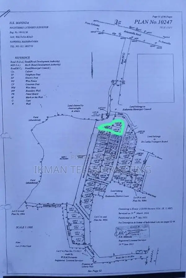 Commercial Land for Sale in Kaduwela Town