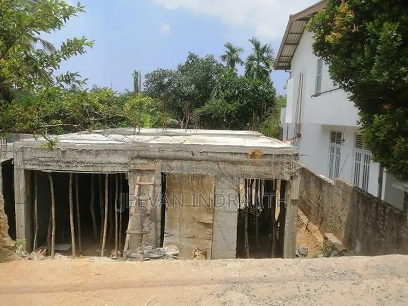 Land with Half Build House For Sale in Hibutana