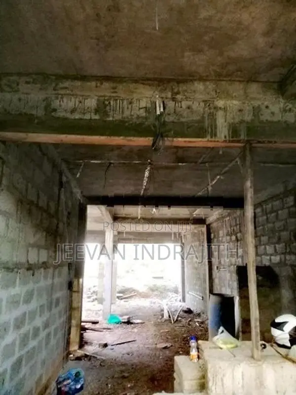 Land with Half Build House For Sale in Hibutana