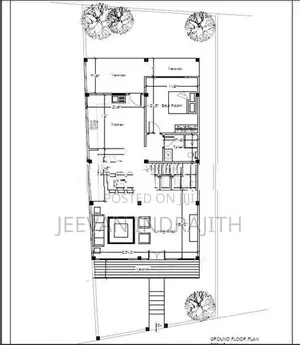 Land with Half Build House For Sale in Hibutana