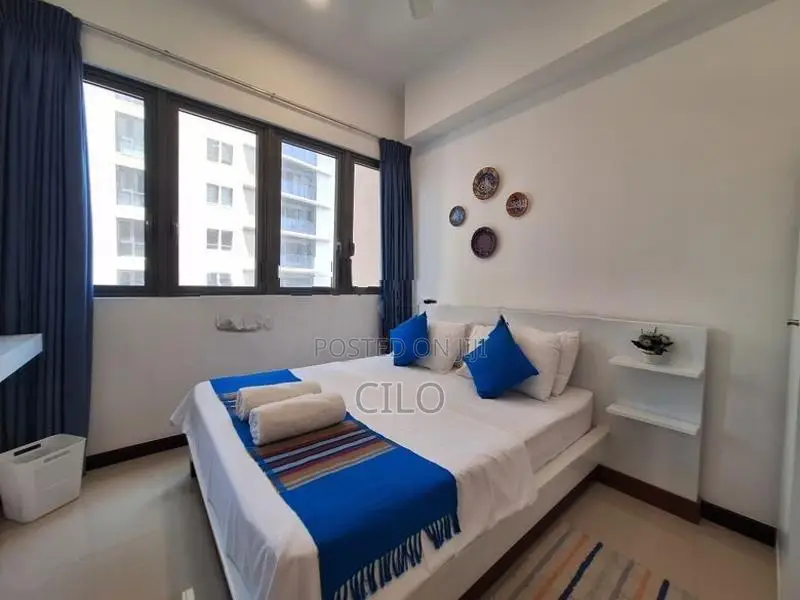 Trizen 2 Bedrooms Furnished Apartment at Colombo Rent