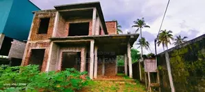 2 Storey Half Build House With Land for Sale Kalagedihena