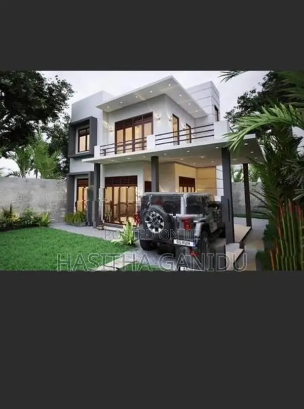 2 Storey Half Build House With Land for Sale Kalagedihena