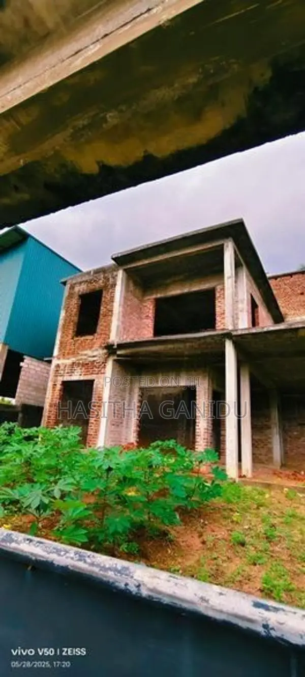 2 Storey Half Build House With Land for Sale Kalagedihena