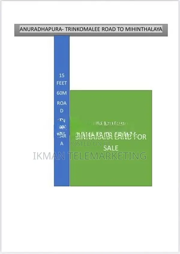Valuable Land for Sale in Anuradhapura