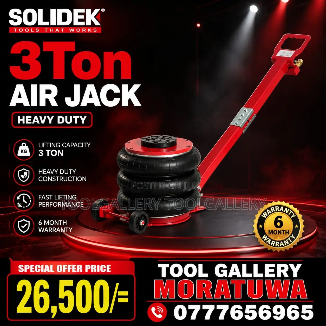 3Ton Air Jack