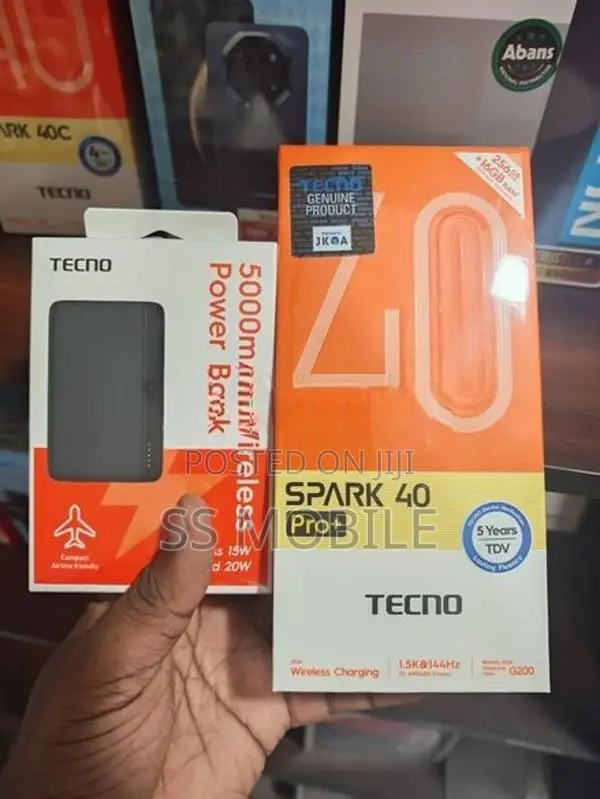 Tecno Spark 40 Pro 256GB (Brand New)