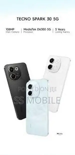 Tecno Spark 30C 5G 4/128GB (Brand New)