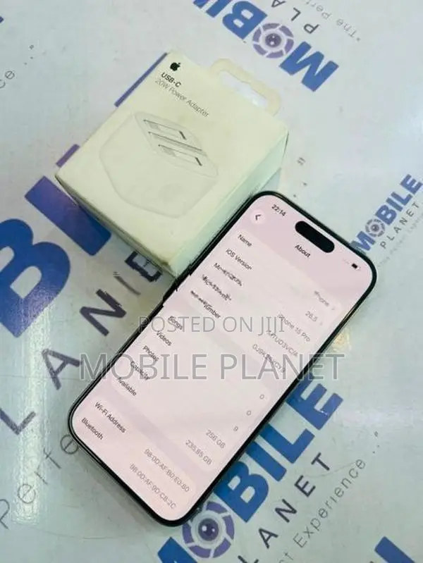Apple iPhone 15 Pro 5G 256GB (Used)