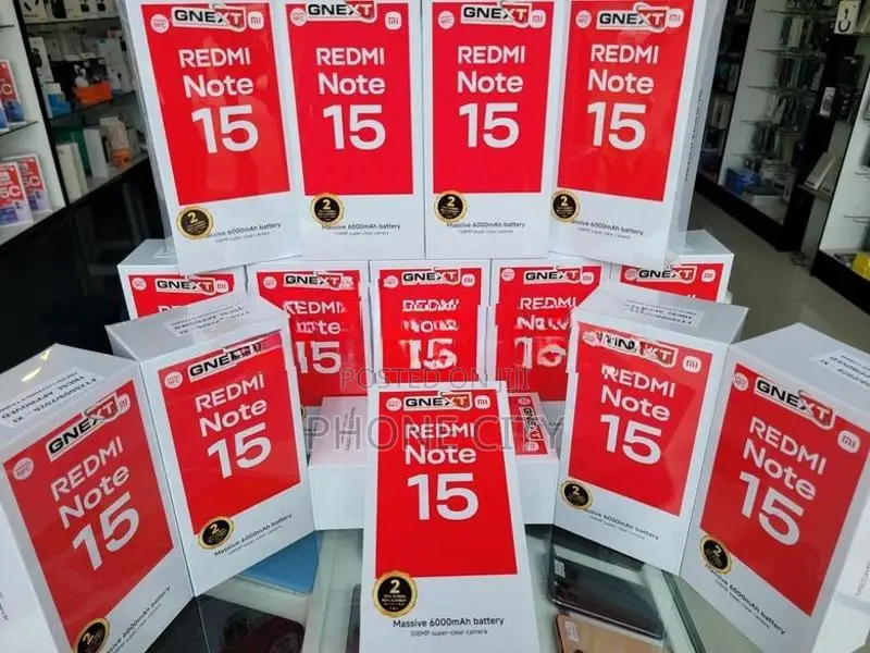 Xiaomi Redmi Note 15 128GB 6GBRam Blue (Brand New)
