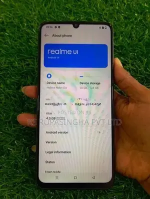Realme Note 60 X 4+8GB, 128GB (Used)