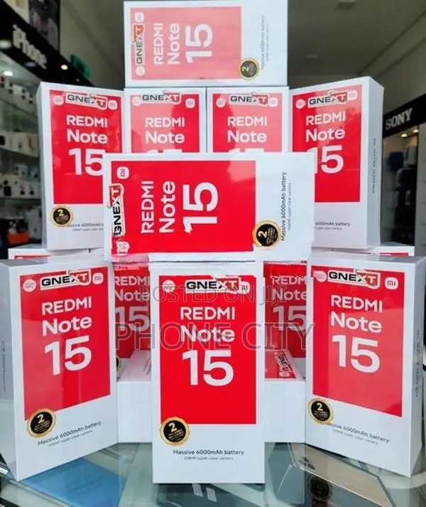 Xiaomi Redmi Note 15 128GB 6GBRam Blue (Brand New)