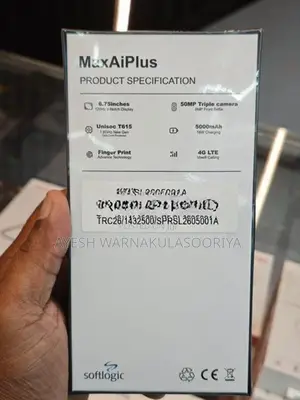 Softlogic Max Ai Plus 6/128GB (Brand New)