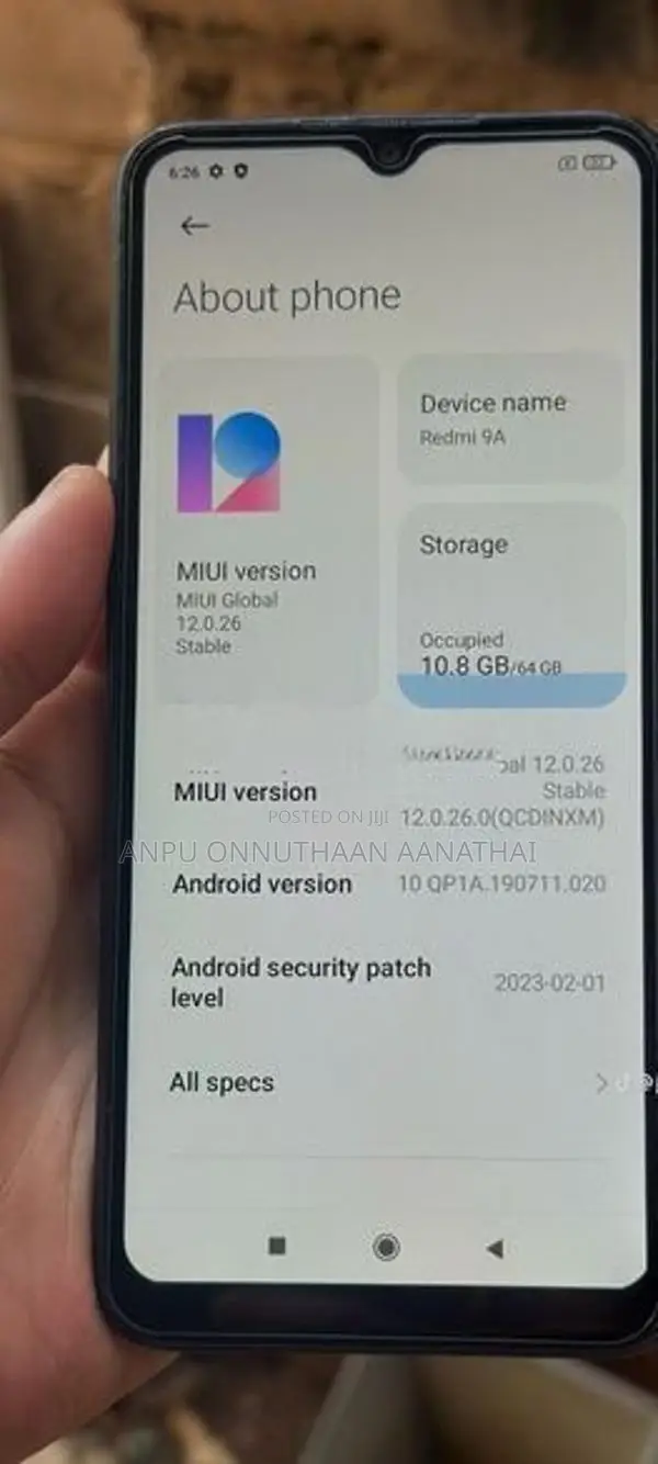 Xiaomi Redmi 9A (Used)
