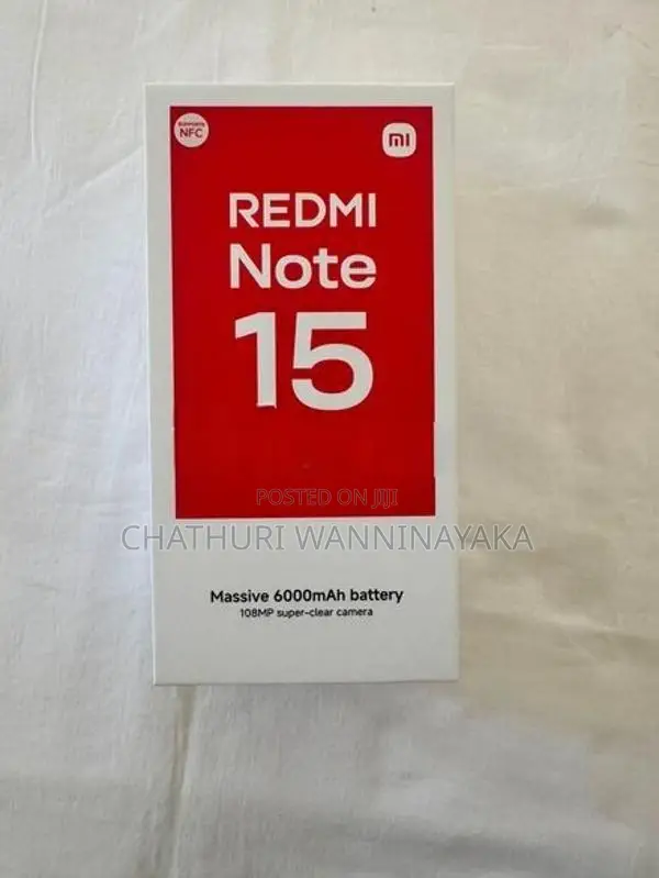 Xiaomi Redmi Note 15 (Brand New)