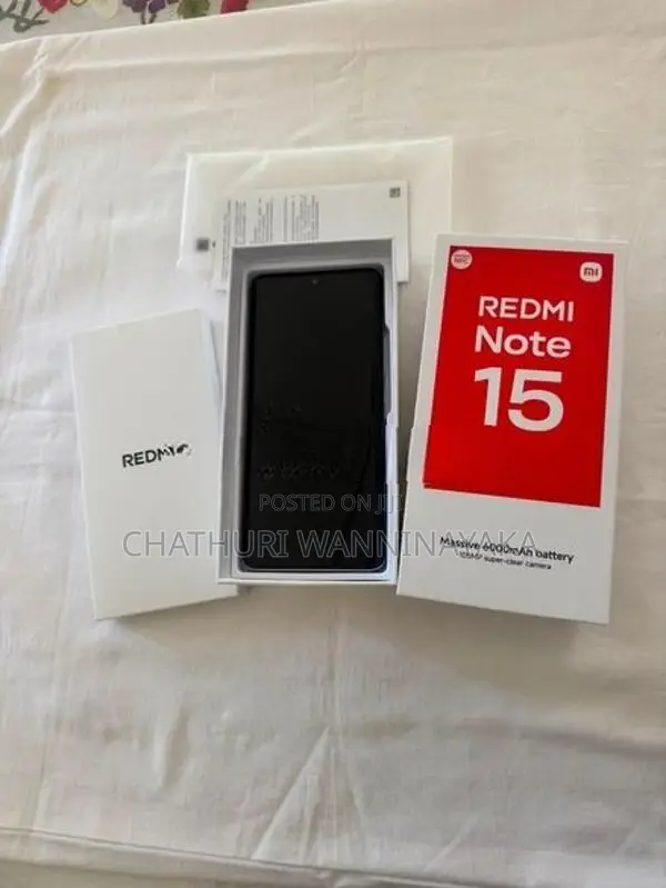 Xiaomi Redmi Note 15 (Brand New)