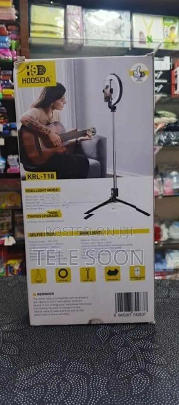Koosda Selfie Stick Tripod KPL-T18