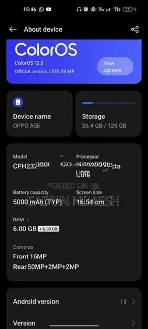 Oppo A54 (Used)