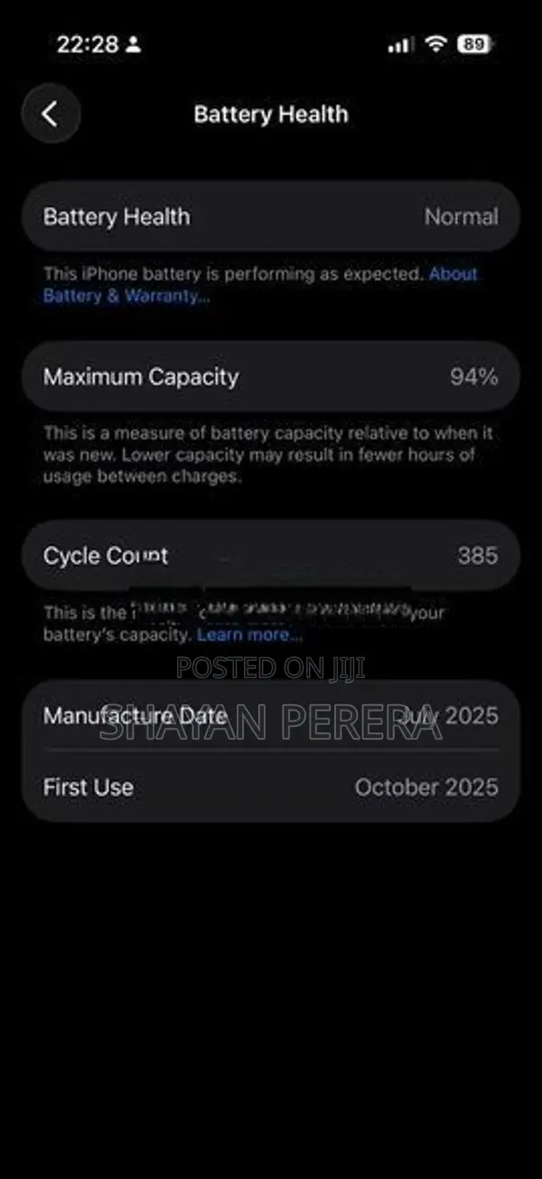 Apple iPhone 17 (Used)