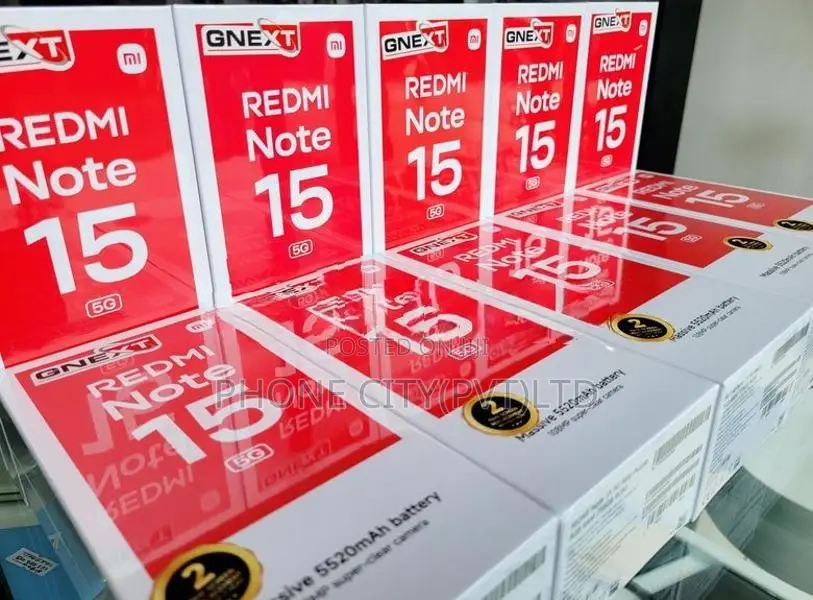 Xiaomi Redmi Note 15 5G 128GB 6GB (Brand New)