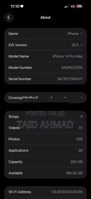 Apple iPhone 14 Pro Max (Used)