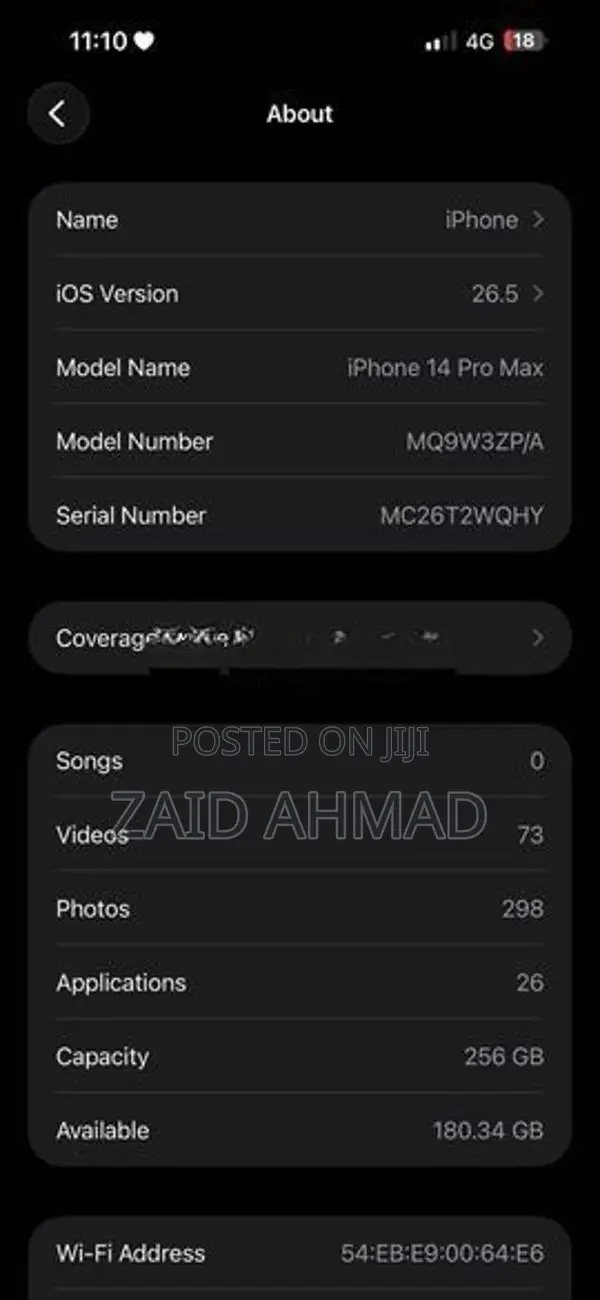 Apple iPhone 14 Pro Max (Used)