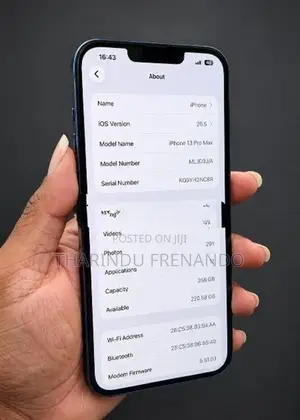 Apple iPhone 13 Pro Max 256gb (Used)