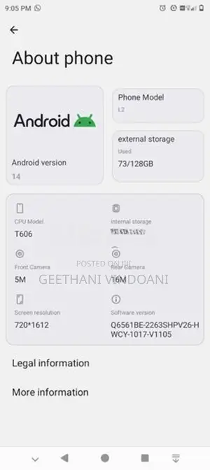 LeBest L2 Blue (Used)