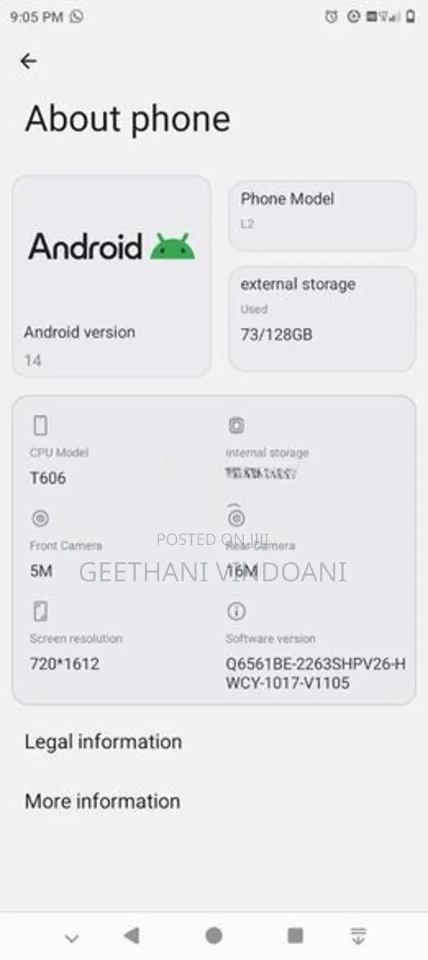 LeBest L2 Blue (Used)