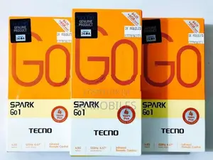 Tecno Spark Go1 3GB+3GB 64GB (Brand New)
