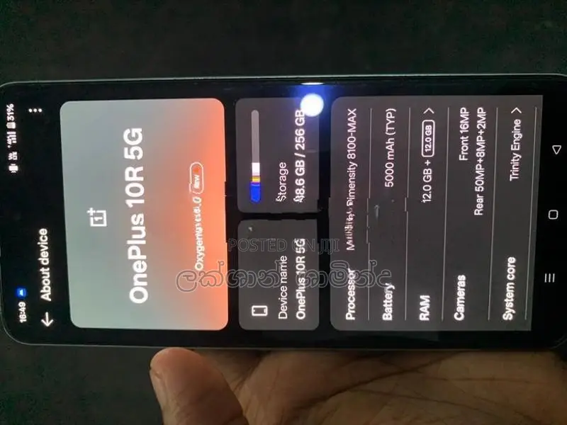 OnePlus 10R 256GB 12GB (Used)