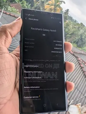 Samsung Galaxy Note 9 6GB/128GB (Used)