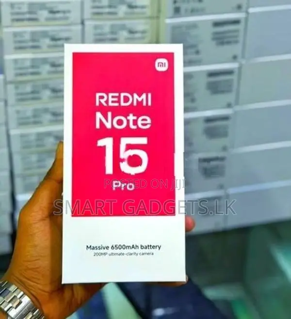 Xiaomi Redmi Note 15 Pro 8GB|256GB |5000mAh (Brand New)