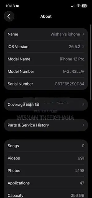 Apple iPhone 12 Pro 256GB (Used)