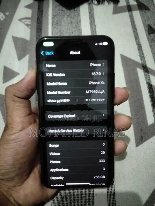 Apple iPhone XS 256gb (Used)