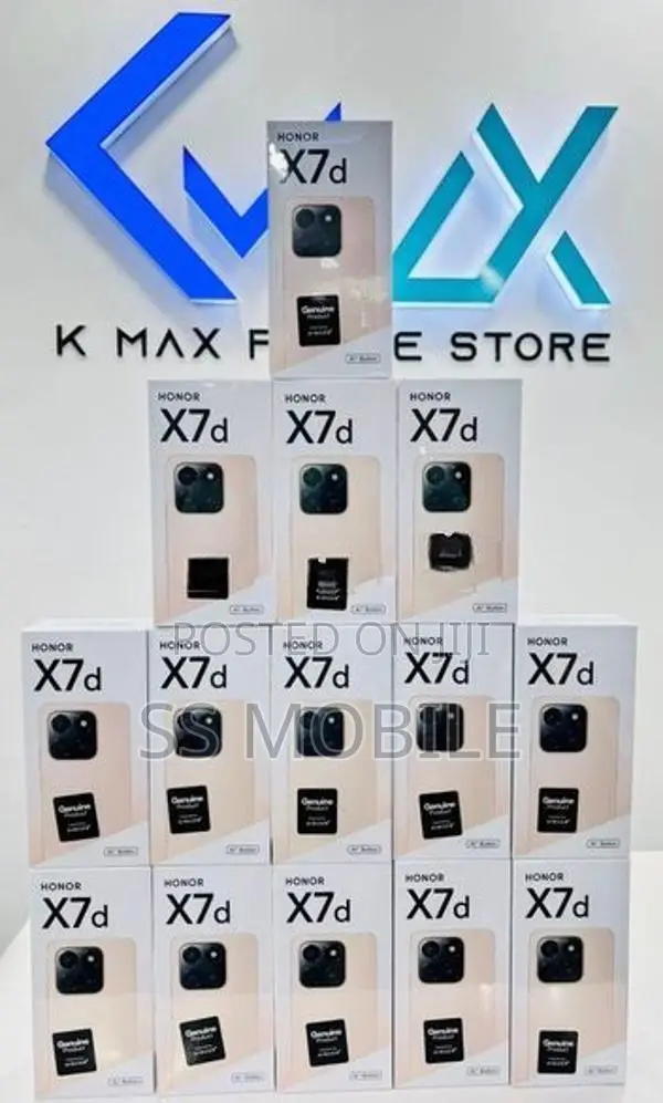 Honor X7D 8GB 256GB (Brand New)