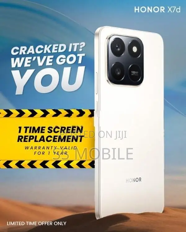 Honor X7D 8GB 256GB (Brand New)