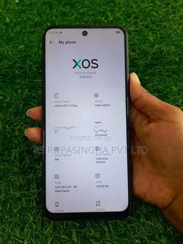 Infinix Hot 12 4+2GB, 128GB (Used)