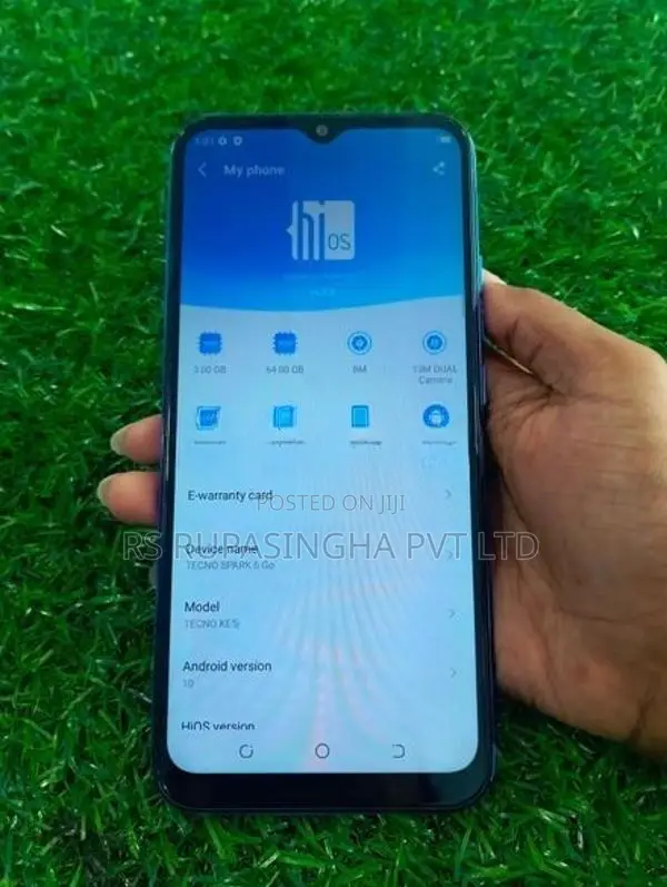 Tecno Spark 6 Go 3GB, 64GB (Used)