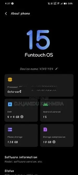 Vivo Y04 (Brand New)