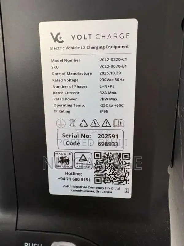 Volt Charger 7KW  for BYD or other EV with type 2 L2 charger for Car