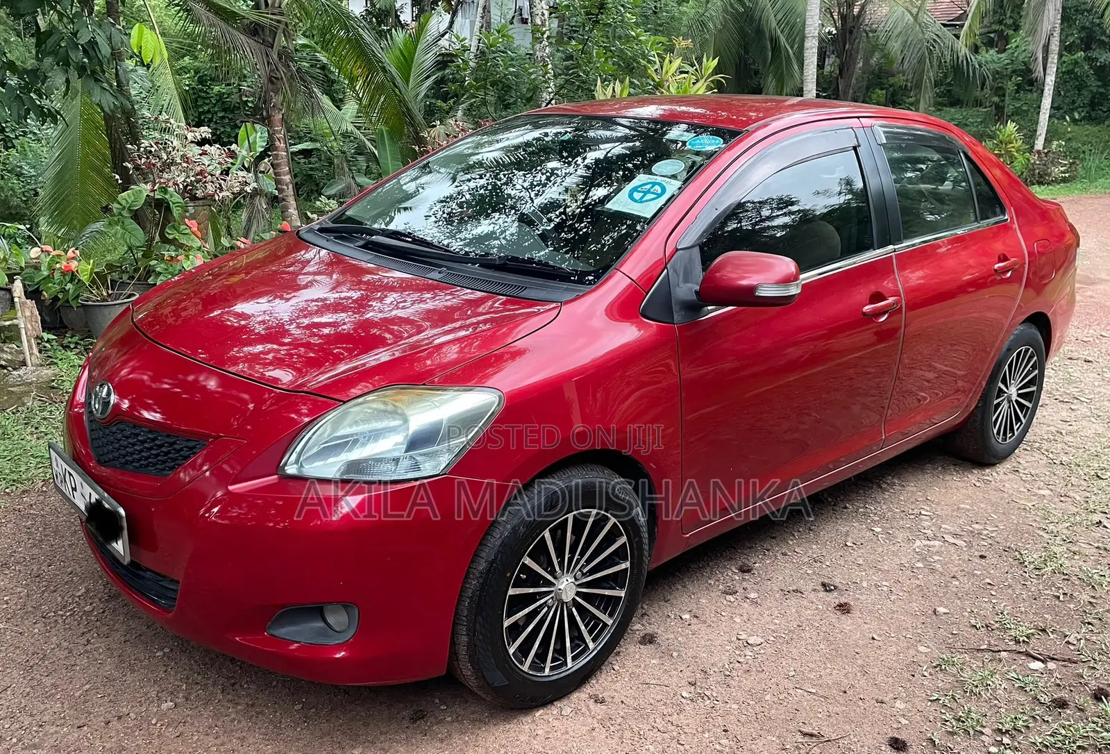 Toyota Belta 2008 Red