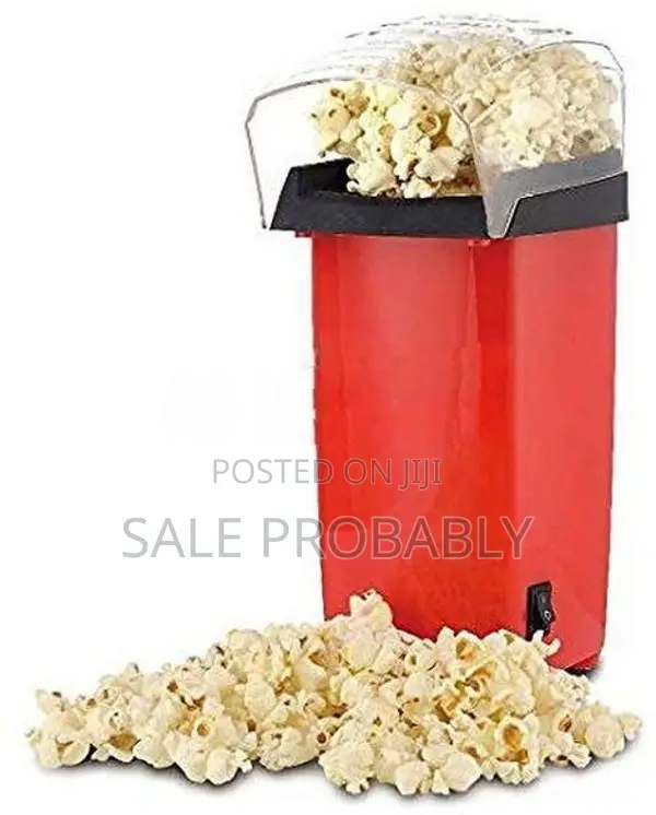 Hot air popcorn popper maker machine